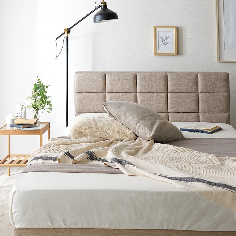 セミダブル】ファブリックベッド / ロッフル【Roffle】｜ベッド