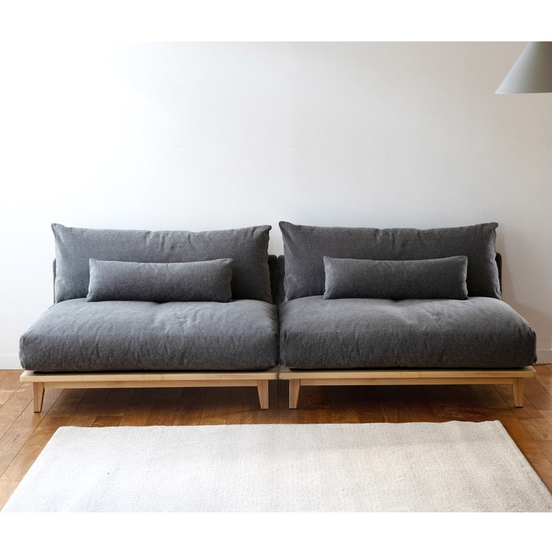 ワイドサイズ＋ワイドサイズセット】FUMI / 幸せになるソファ 標準生地