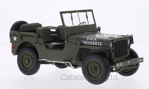 1/18 ウィリー ウィリス ジープ Willys Jeep アメリカ 陸軍 アーミー