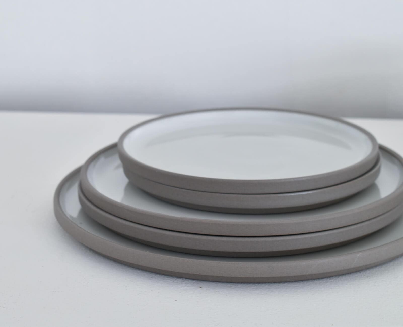 hasami porcelain the gray collection PLATE / ハサミ ポーセリン