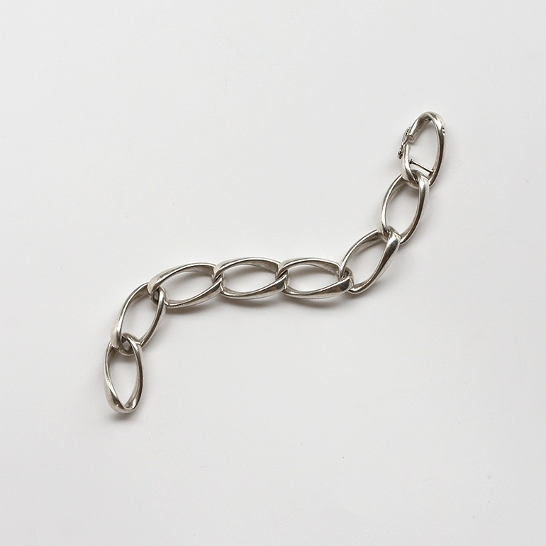 VINTAGE】French Silver Link Bracelet | VINTAGE,ALL | MATILDE