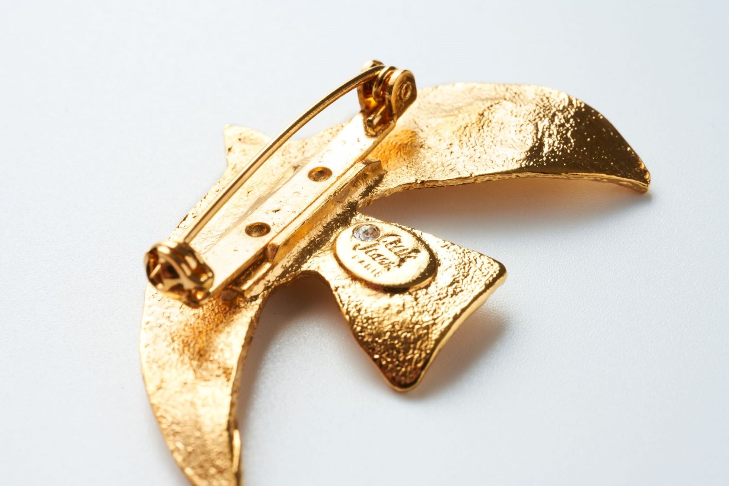 ラ・コロンブ(鳩) ブローチ ゴールド S