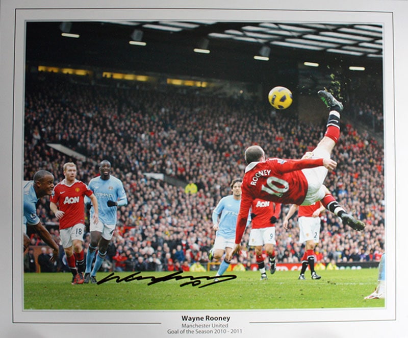 直筆サイングッズ,ICONS,ウェイン・ルーニー ｜カードファナティック