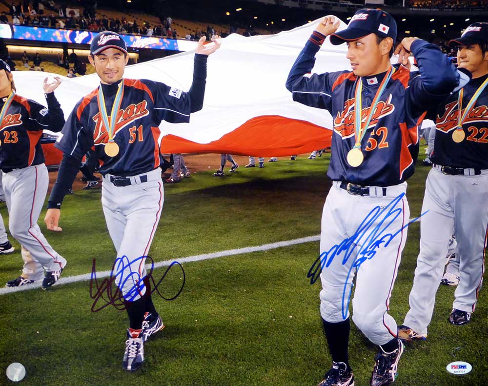 イチロー & 川崎宗則 2009 ワールド・ベースボール・クラシック 直筆