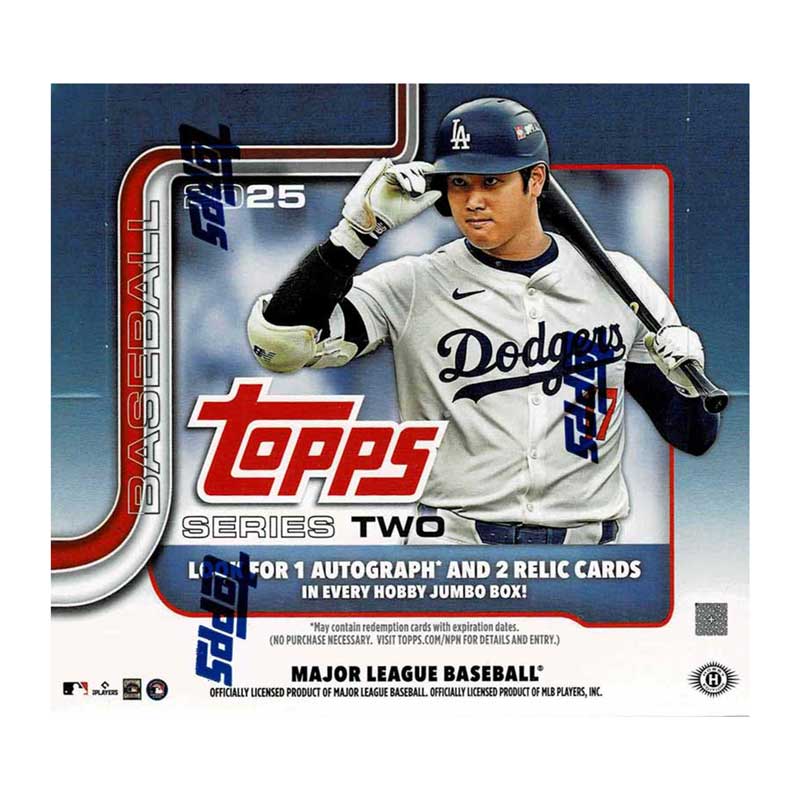 お一人様1ボックス限定) MLB 2025 Topps Series 2 Baseball Jumbo Box