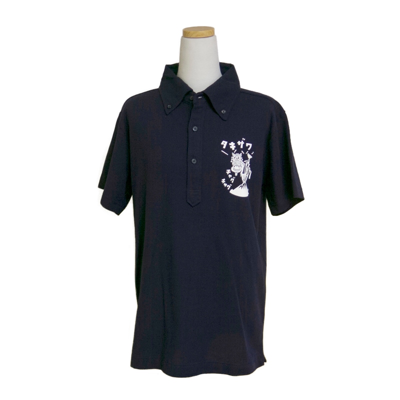 うまっこポロシャツ（ネイビー・ターコイズ・ピンク） - 衣類 - チャグ