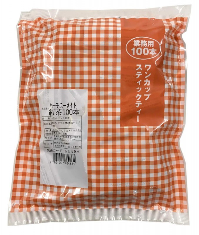 業務用インスタントティー紅茶100本入り（サッと溶ける粉末タイプ