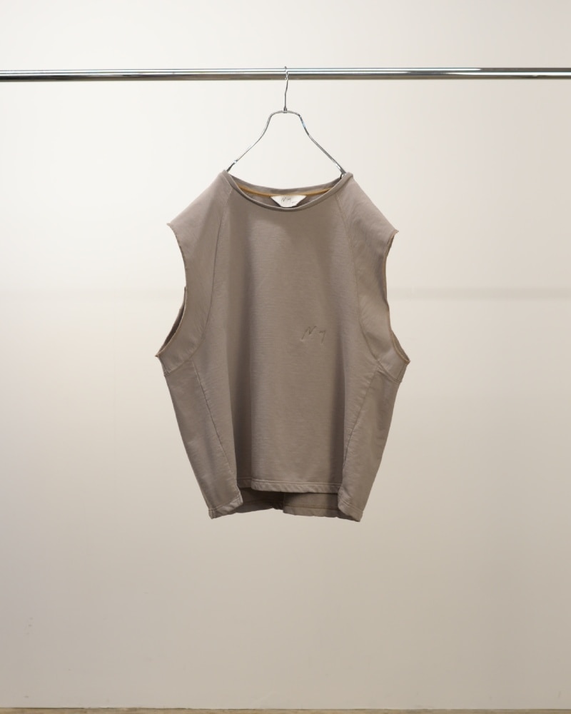 ANCELLM｜FADED SLEEVELESS T-SHIRT (BLACK) ANC-CT142の通販