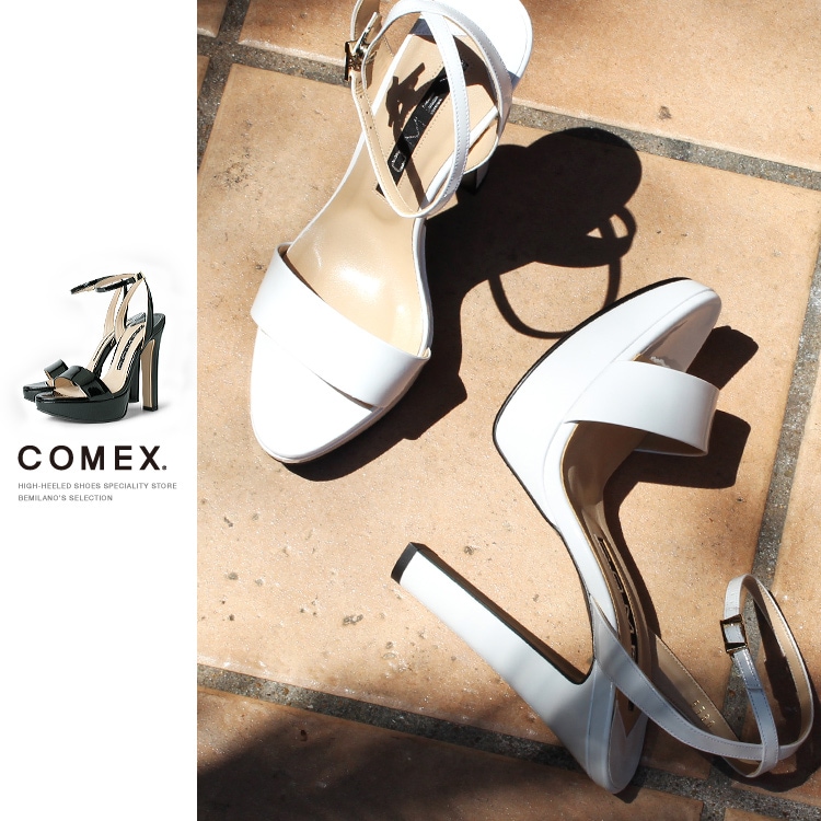 Christian Louboutin エナメル レザー サンダル 太ヒール Christian