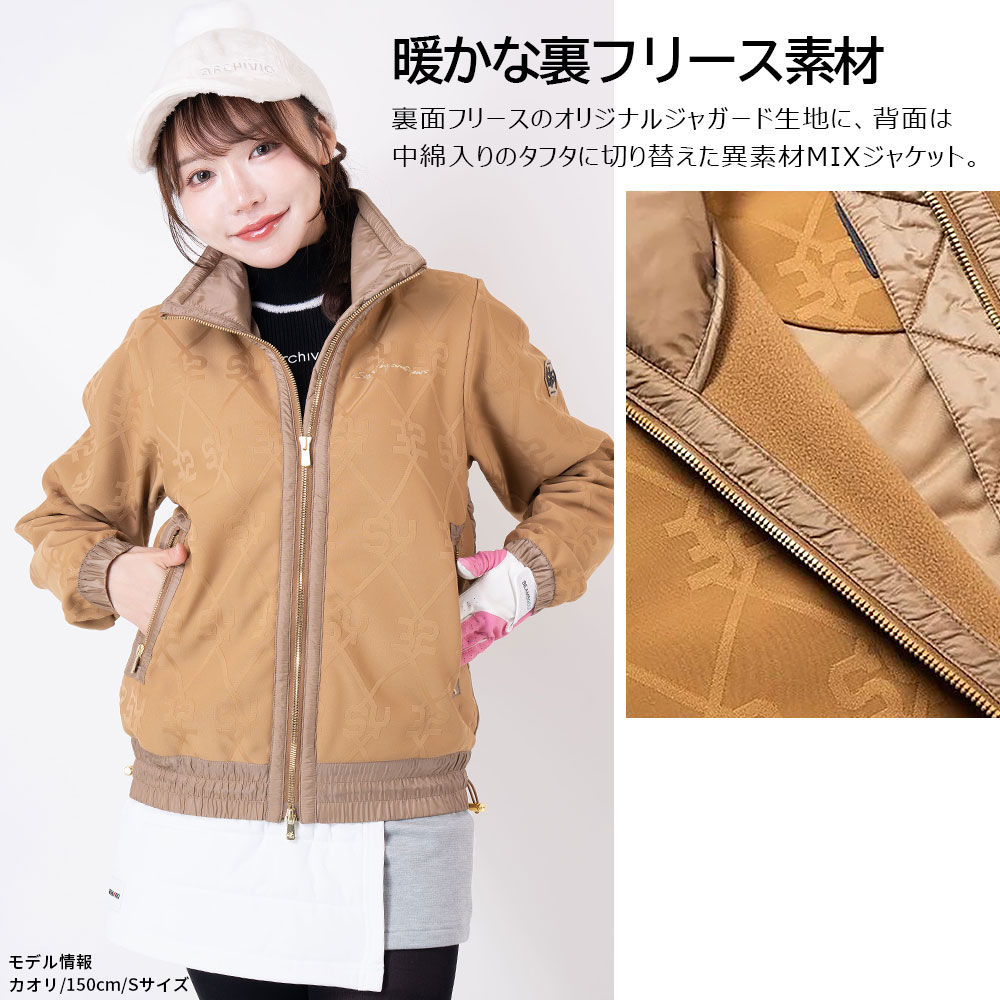 ジャガードハイブリッドジャケット【SY32 GOLF】 | レディース | Condor19