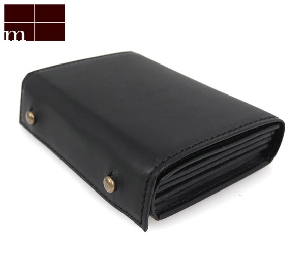 エムピウ m+ ミッレフォッリエ 2P25 ミニ財布 （カラー：ブルー×チョコ