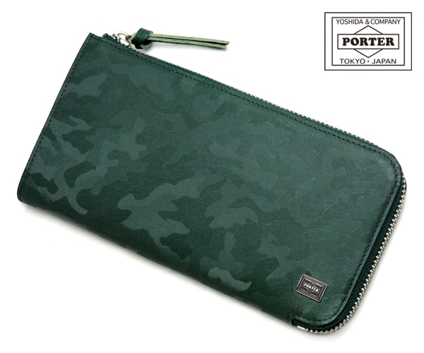 ポーター ワンダー ロングウォレット 342-06033 （カラー：グリーン