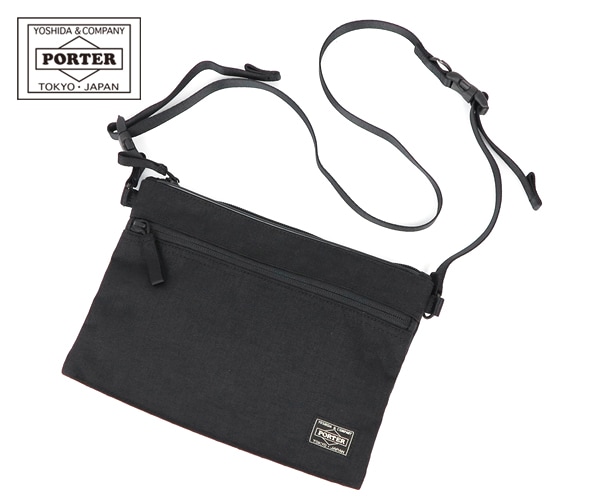 ポーター ハイブリッド サコッシュ 737-17820 （カラー：ブラック