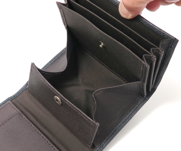 エムピウ m+ ミッレフォッリエ 2P25 クアドレッティ ミニ財布 （カラー