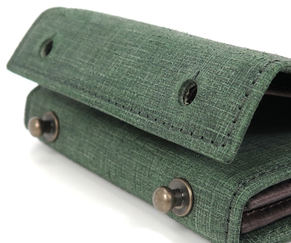 エムピウ m+ ミッレフォッリエ 2P25 クアドレッティ ミニ財布 （カラー