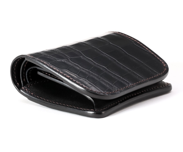 選べるノベルティ付】 ワイルドスワンズ クロコダイル カーサ ミニ財布