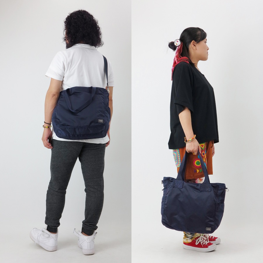 ポーター フレーム 2WAYトートバッグ 690-17845 （カラー：ネイビー