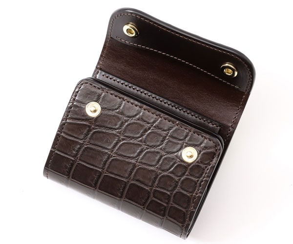 選べるノベルティ付】 ワイルドスワンズ クロコダイル イーノ 3つ折り