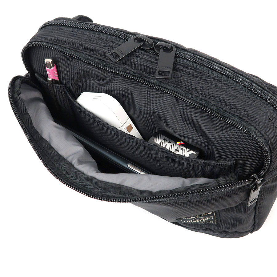 ポーター フラッシュ ウエストバッグ 689-05942 （カラー：ブラック