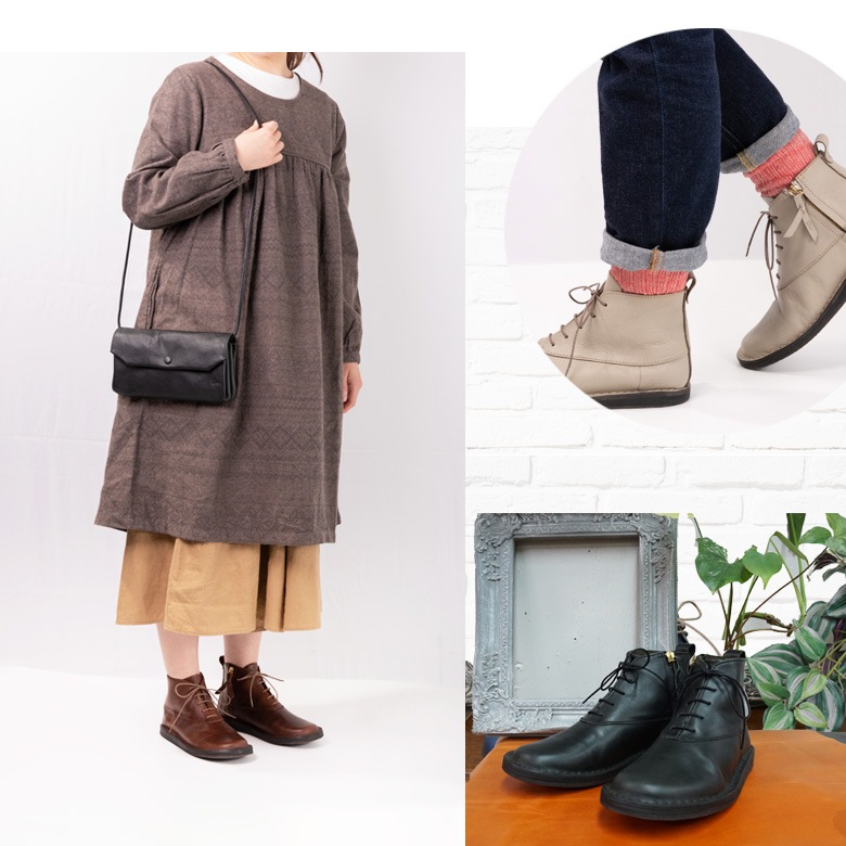 Danier ダークブラウン ブーツ US8 26cm Bourbon Vegan Leather Boots