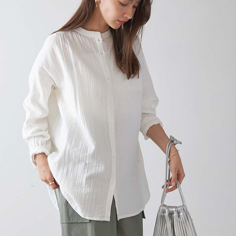 ダブルガーゼシャツブラウス | トップス | Fanaka