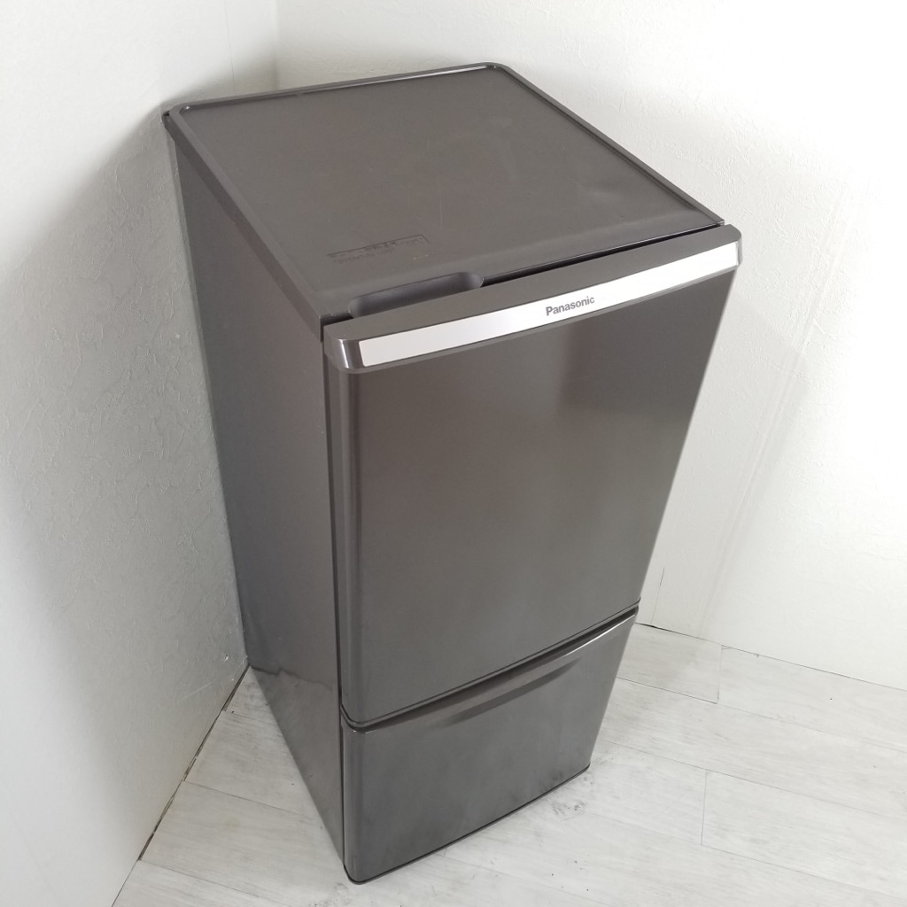 愛知県岡崎市引取り可能な方】Panasonic 冷蔵庫 138L ブラウン 愛知県