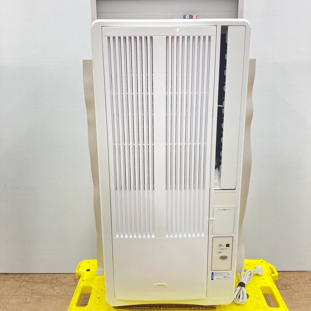 中古 KOIZUMI 窓用エアコン KAW-1672 ホワイト ノンドレン 2017年製 6