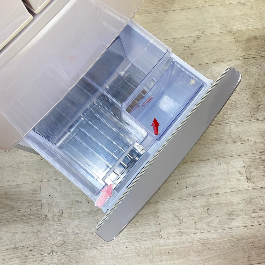 中古 近郊送料格安 440L プラズマクラスター 6ドア冷蔵庫 シャープ SJ