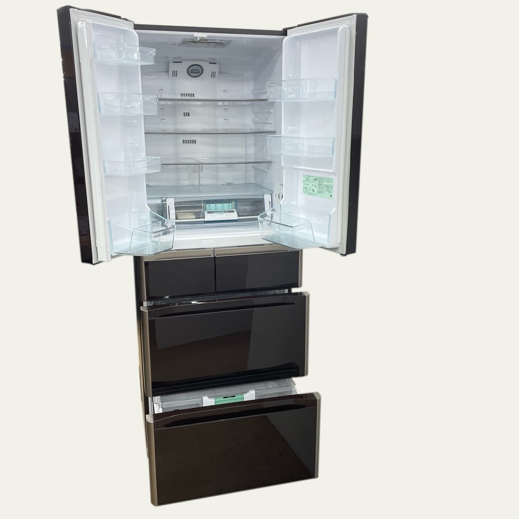 中古近郊自社便可 475L 6ドア 冷蔵庫 日立 真空チルド R-G4800E-XT