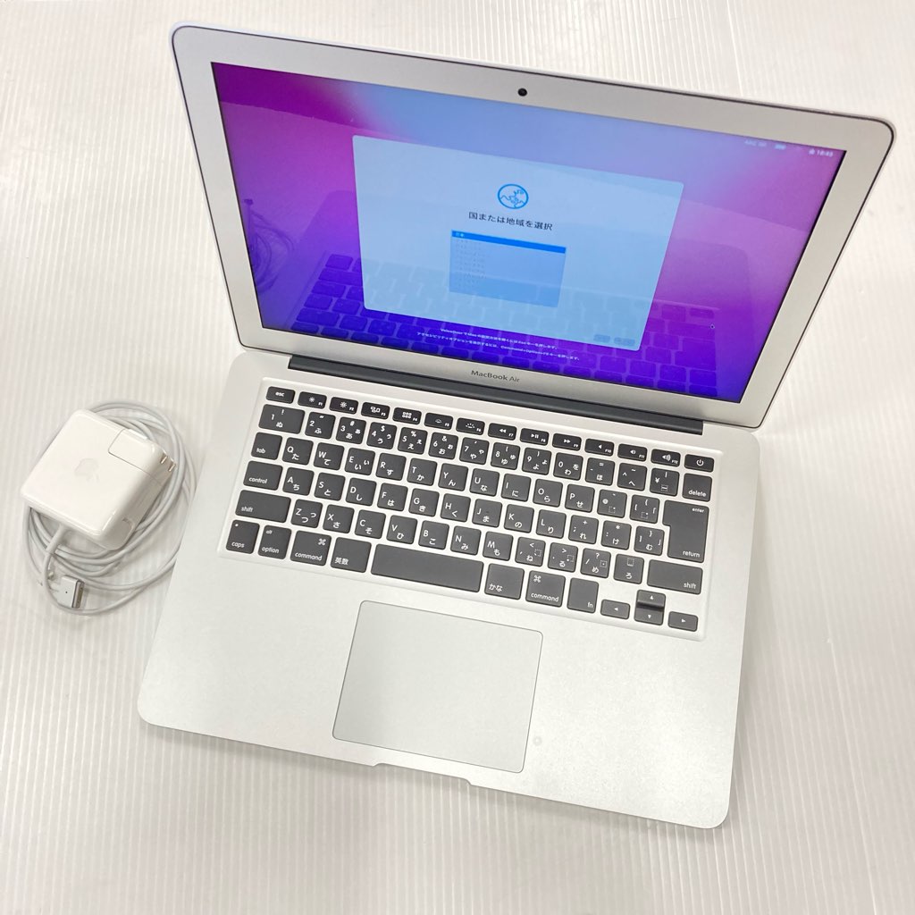 中古 apple MacBook Air 2017 13インチ A1466 i5 8GB 128GB MacOS