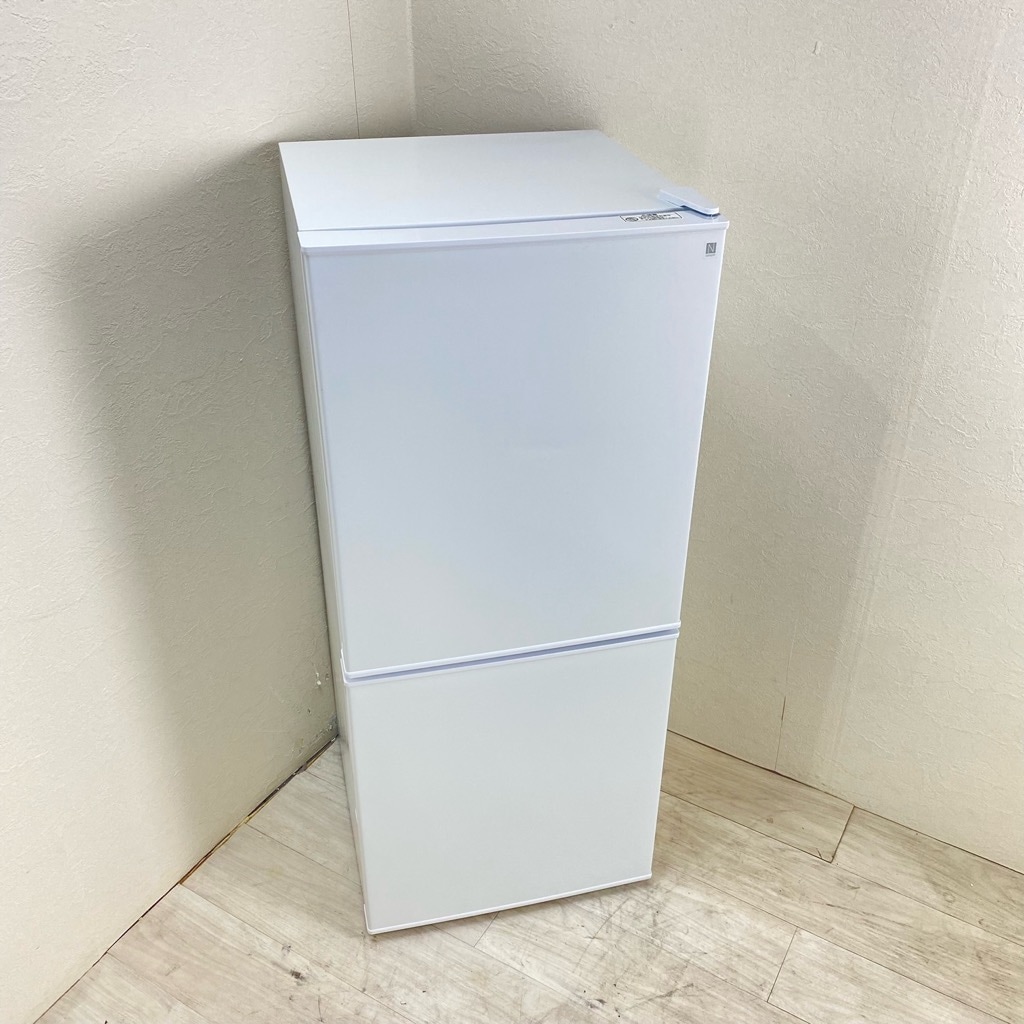 ホワイト 2ドア冷蔵庫 NTR-106 106L 2020年製 冷蔵庫