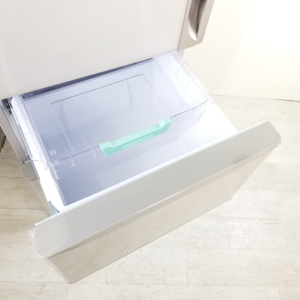 中古 真空チルド搭載 315L 3ドア冷蔵庫 ライトブラウン 日立 R-K320GVL