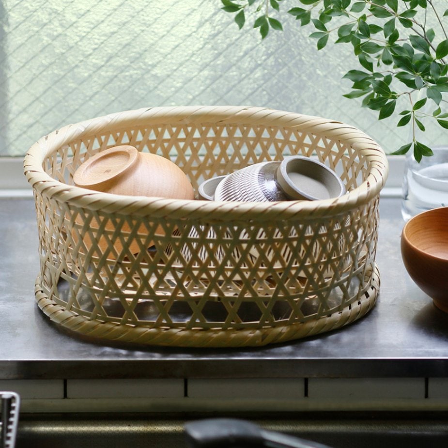 上げ底椀かご （城戸繁延） | かご・ざる | cotogoto