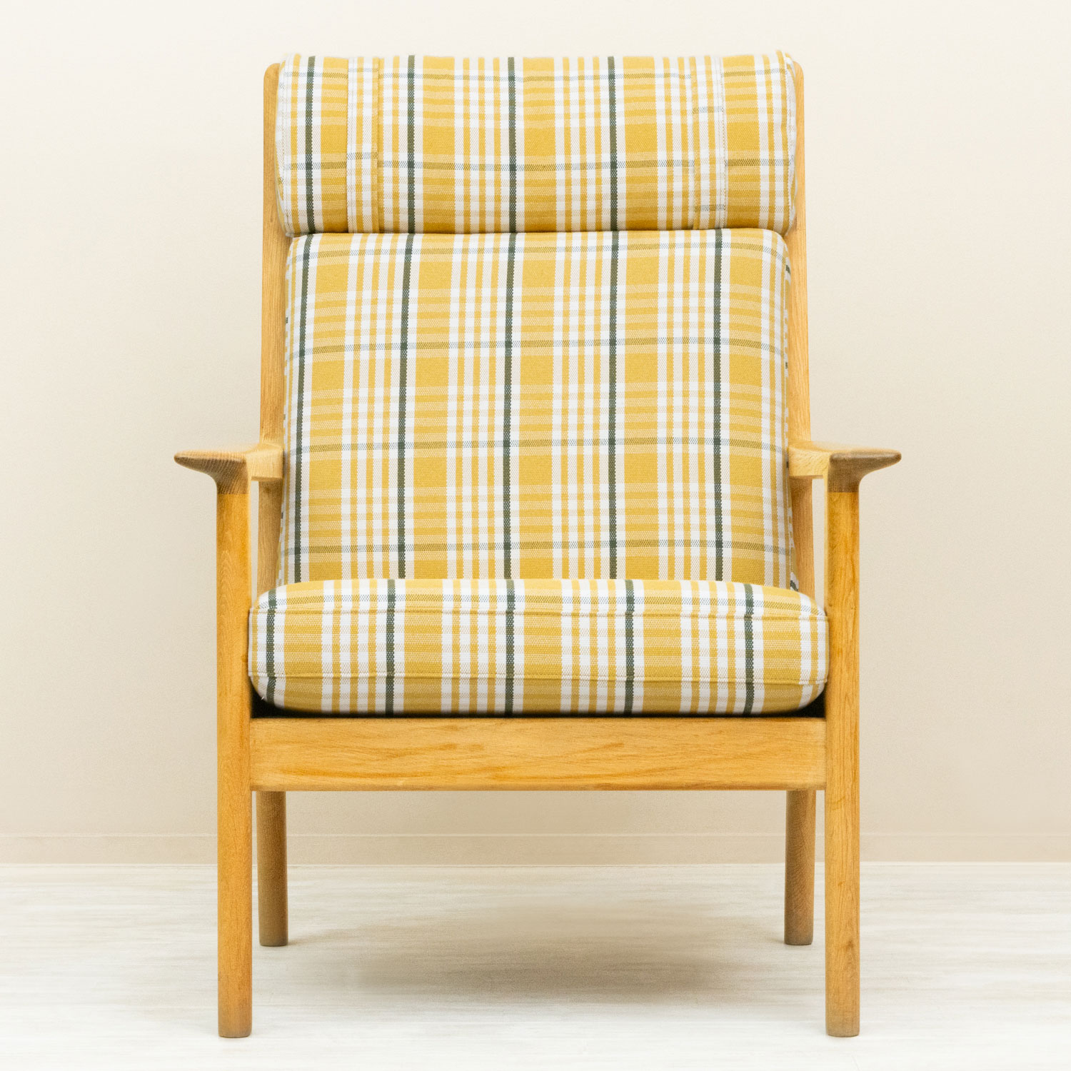 ハンス・ウェグナー GE265 イージーチェア オーク 北欧ビンテージ家具