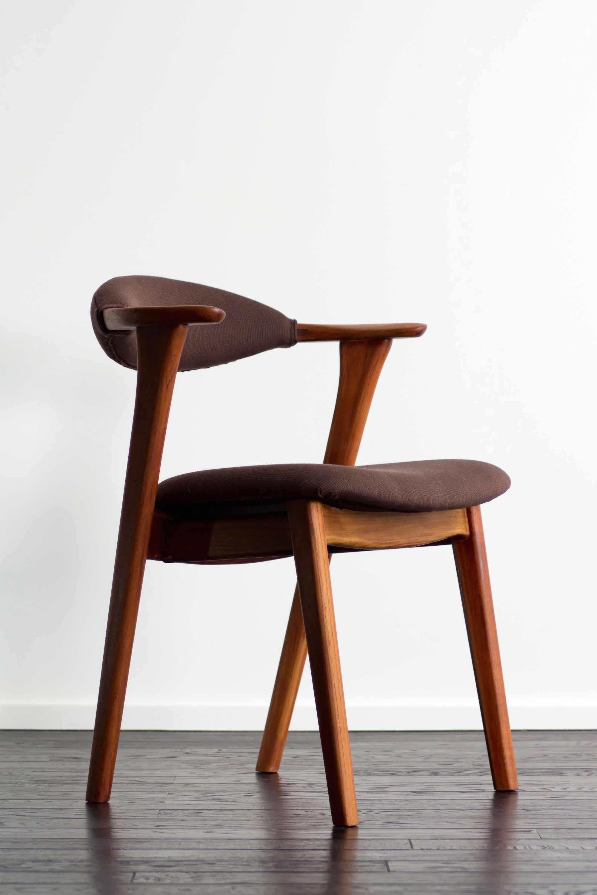 アームチェア ファブリック 北欧ヴィンテージ家具の通販