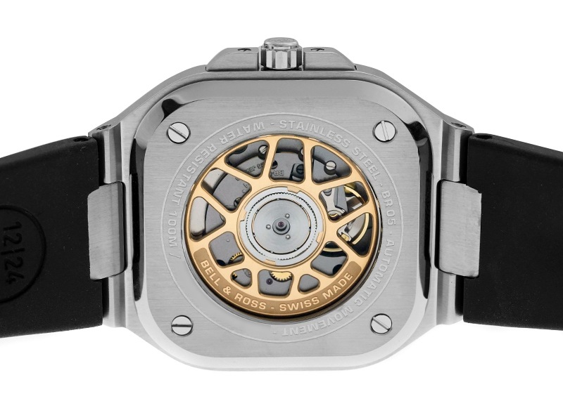 ベル&ロス - BR05 BLACK STEEL&GOLD | BELL&ROSS | BR05A-BL-STPG/SRB