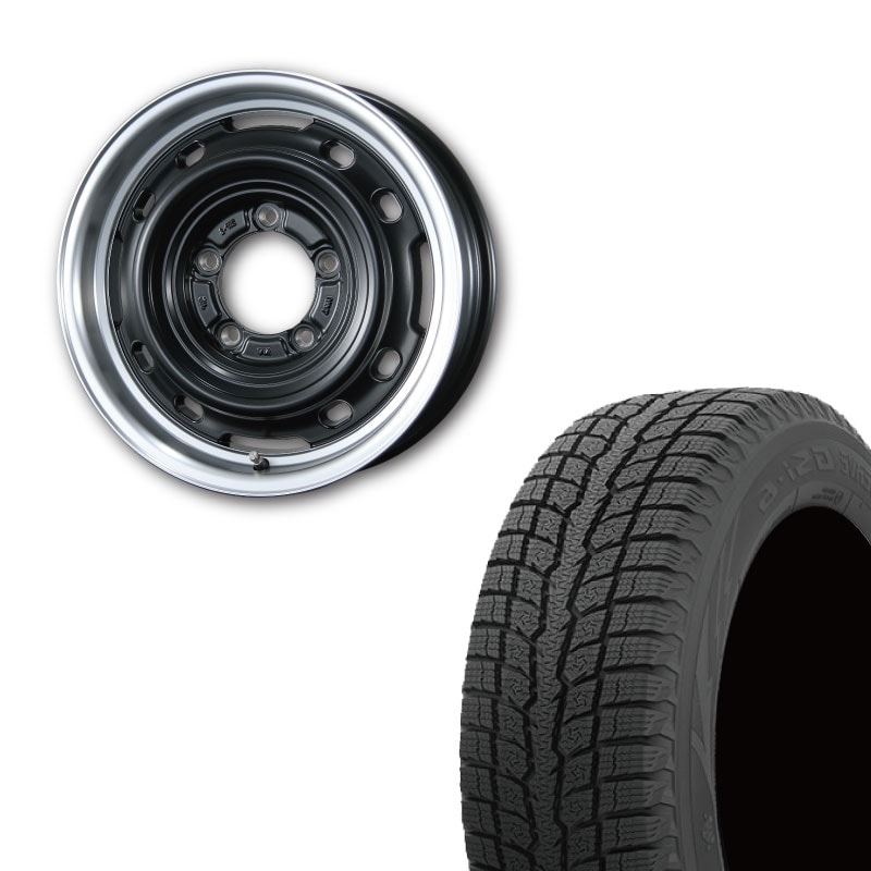 A30　175/80R16　ダンロップ　スタッドレス4本　バリ溝　ジムニー　サビ Amazon | 【適合車種:スズキ ジムニー(JB23)1998-2018】 ダンロップ