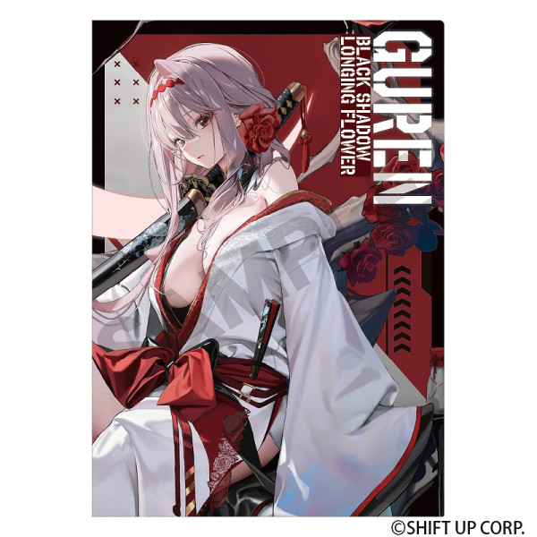 勝利の女神:NIKKE シングルクリアファイル＿ブラン:ホワイトラビット