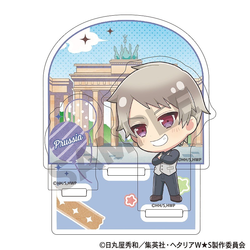 ヘタリア World☆Stars ジオラマアクリルスタンド＿プロイセン/ちまにわ