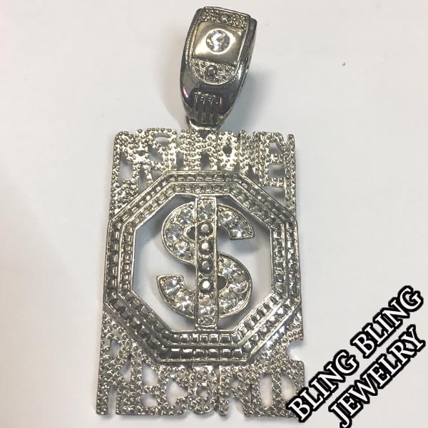 セール】 HIPHOPジュエリー メンズ ネックレス トップ CASH MONEY