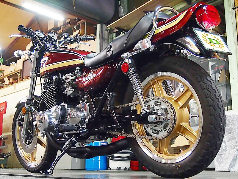 Z1/Z2/H2 HAYASHIキャストホイール(F6穴 リアドラム) 【欠品中 ご予約