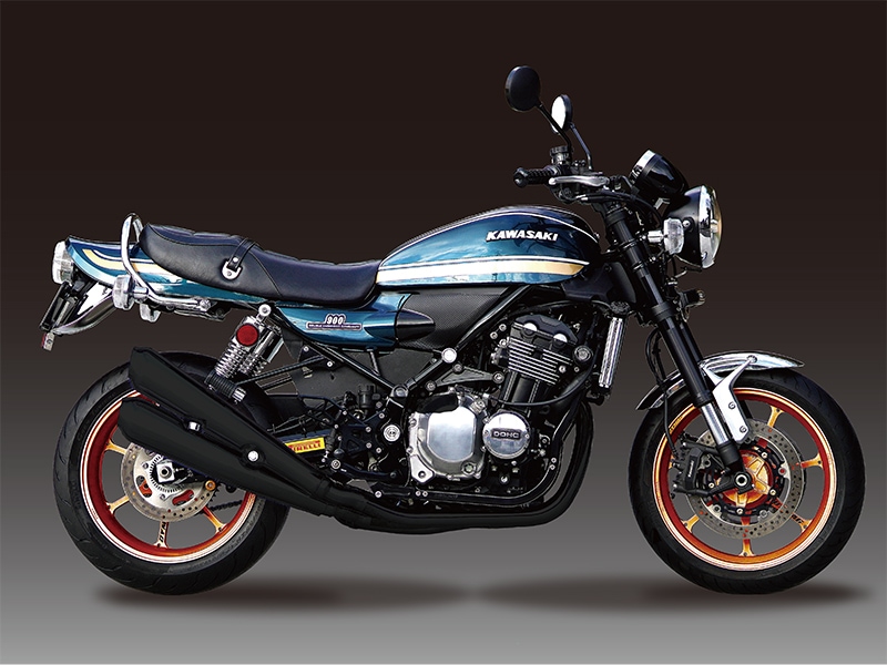 Z900RS 4本エキゾーストマフラー レーシング4(ブラック)アップタイプ