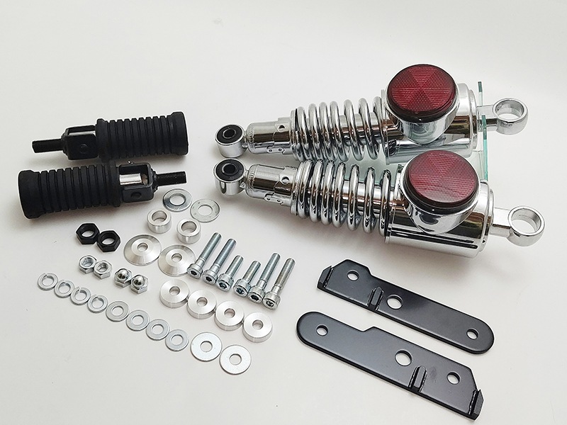 Z900RS 4本エキゾーストマフラー用フェイクツインショック Z1タイプ