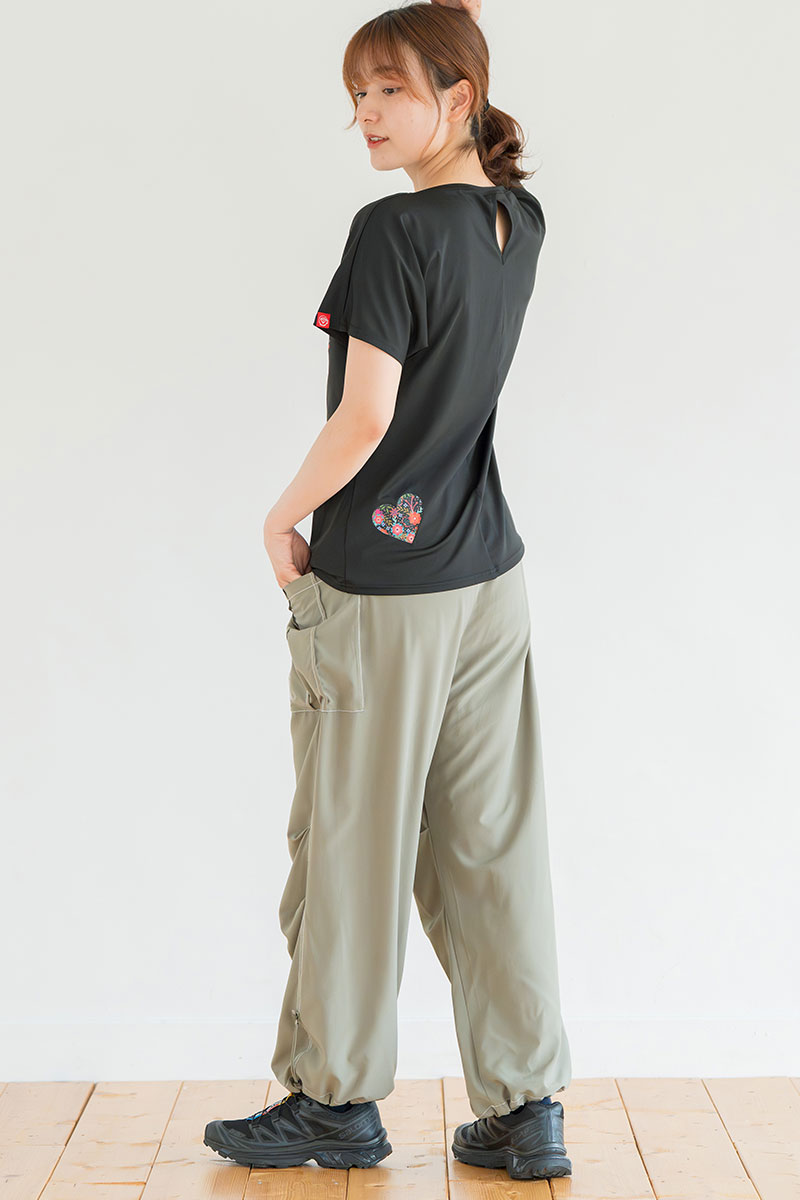 Airyワイドカーゴパンツ カーキ 1532-1434 | D SHOP 着心地のいい高