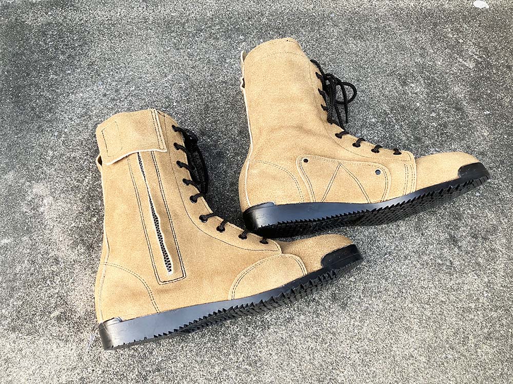 ノサックス 高所用安全靴 みやじま鳶 N4030 琥珀色 【JIST8101安全靴