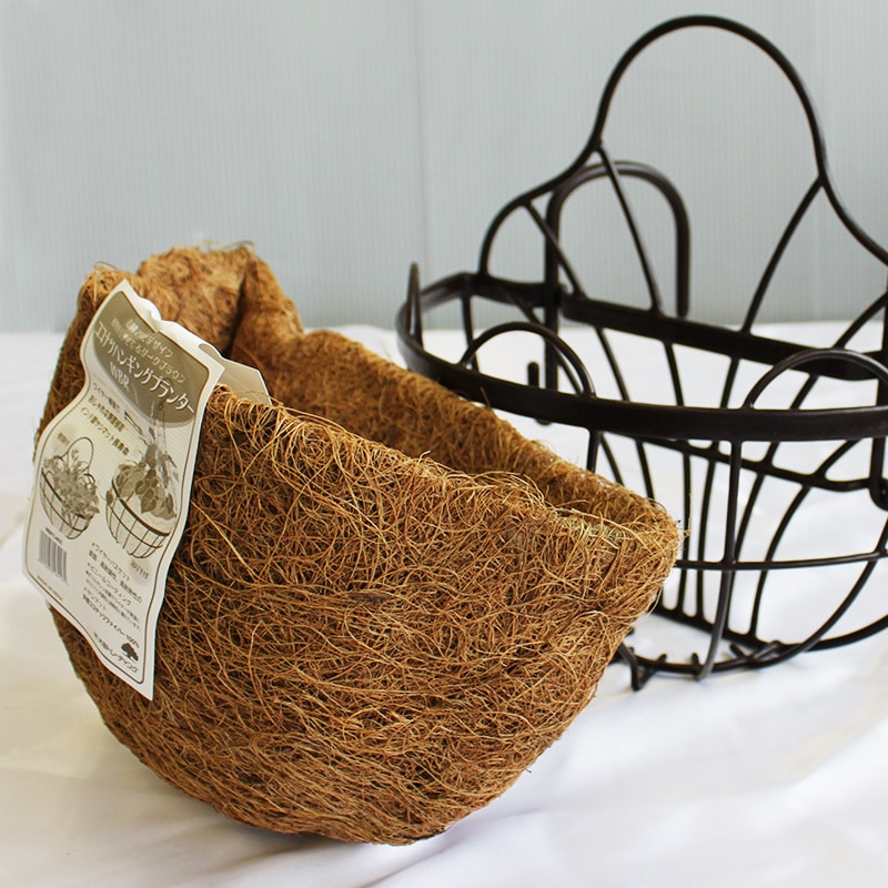 WBR73-W25】【壁掛け】 フック付ハンギングバスケット25cm | 一般の