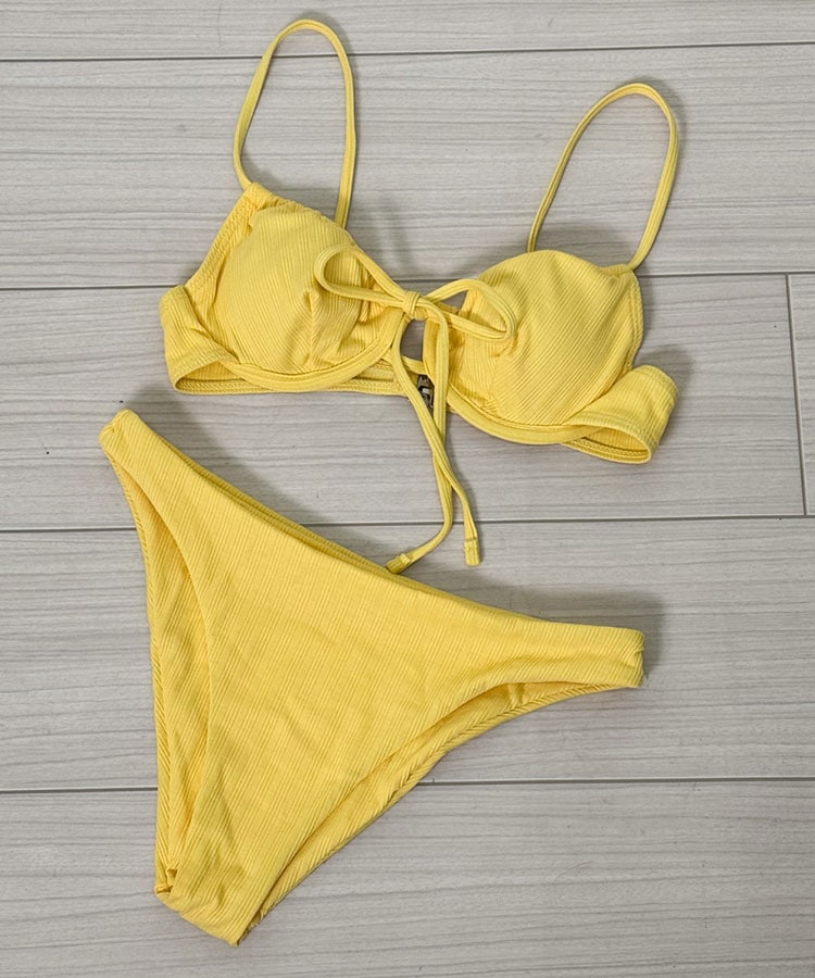 フロントリボン ブラジリアン ビキニ 水着 | スポーツウエア | 韓国