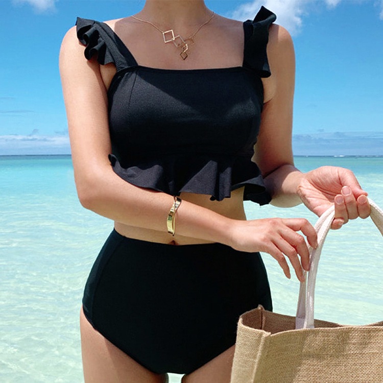 フリルデザイン ハイウエスト セパレート 水着 | スポーツウエア