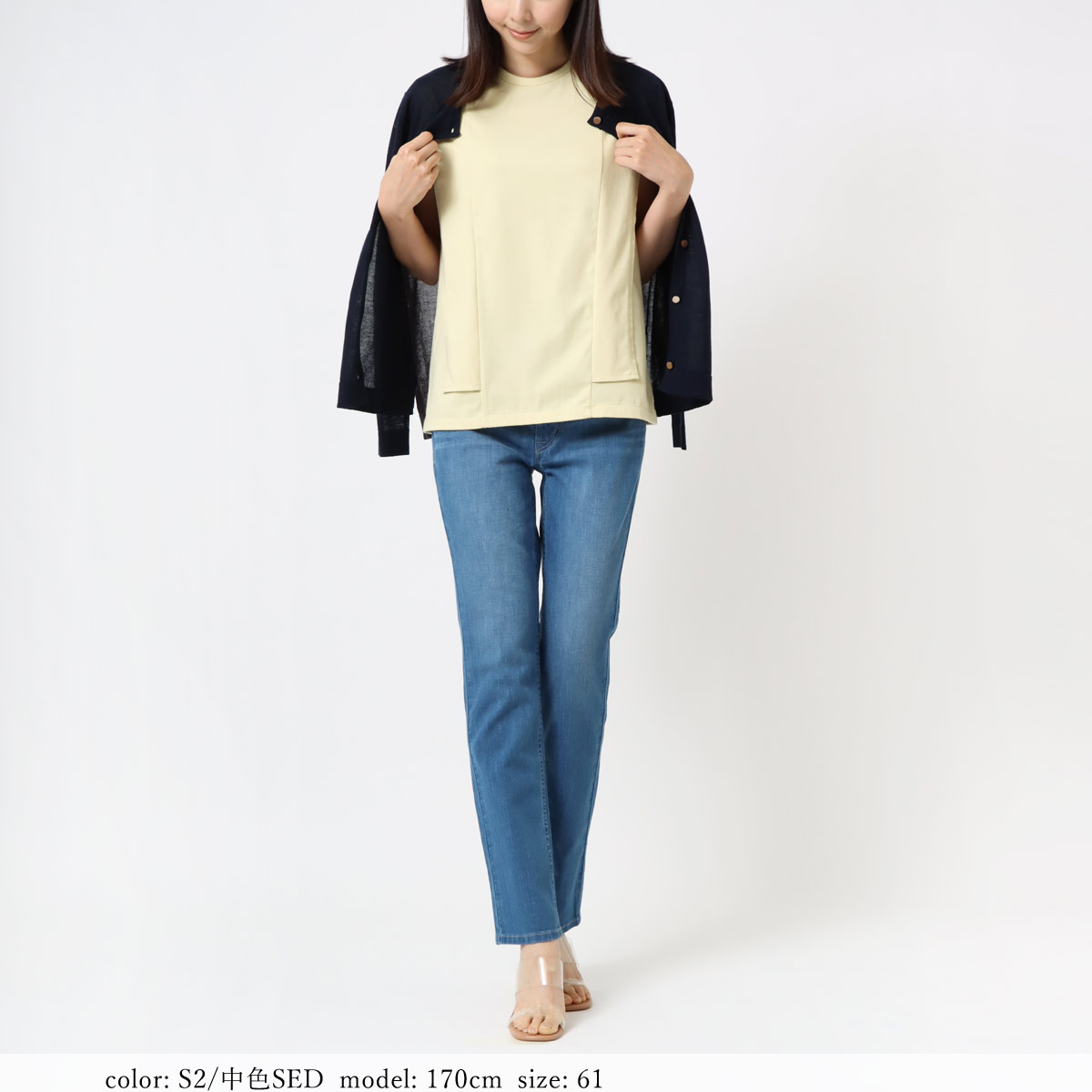 公式】Mrs.Jeana ミセスジーナ MJ4858｜40代・50代女性に人気の涼やか