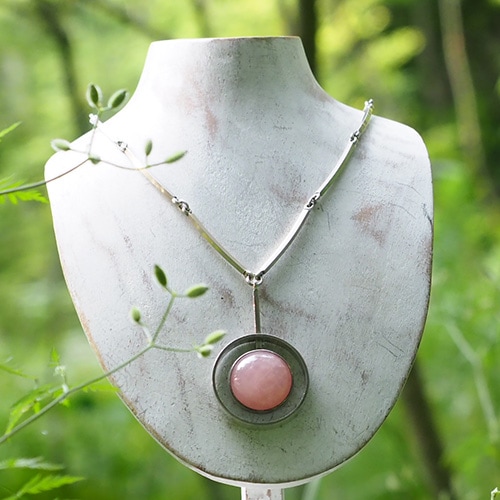 N.E.FROM ニルスエリックフロム シルバーローズクォーツ サークル